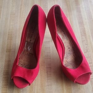 Christian Siriano Fabric Stilettos